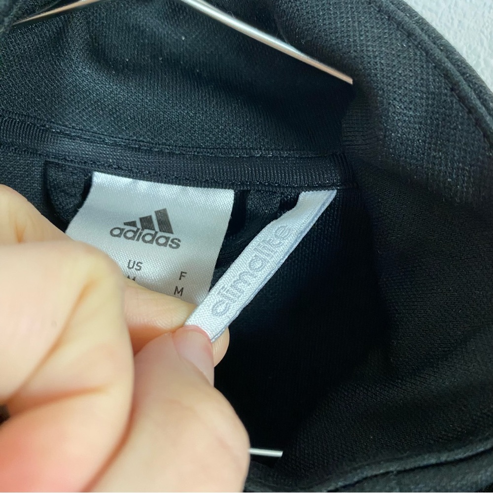 Men's Adidas Climacool Black & White Athletic Training Jacket - Picture 8 of 10